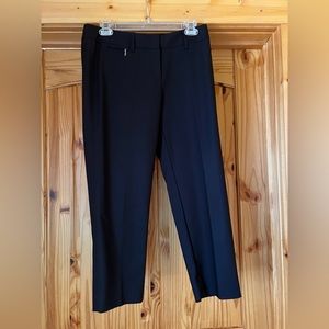 White House Black Market black crop pants